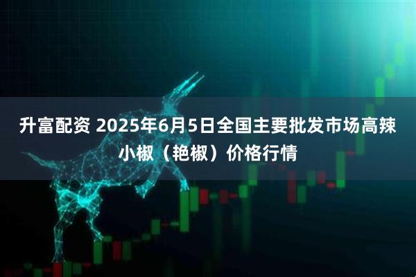 升富配资 2025年6月5日全国主要批发市场高辣小椒（艳椒）价格行情
