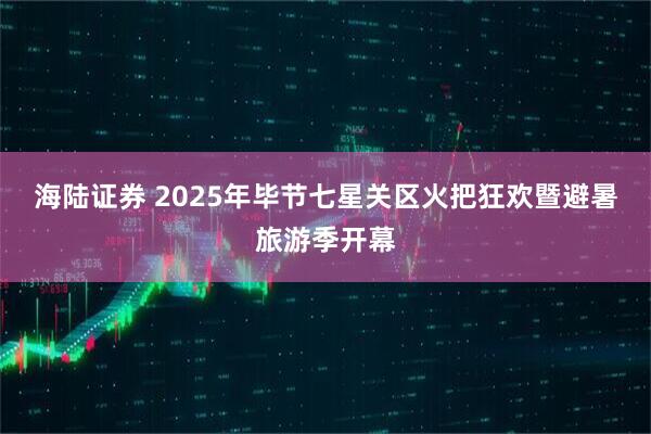 海陆证券 2025年毕节七星关区火把狂欢暨避暑旅游季开幕
